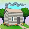Gobblers Gold Online Slot Cabin Symbol