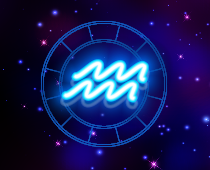 horoscope icons aquarius