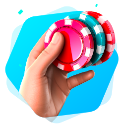 Hand With Bet Icon