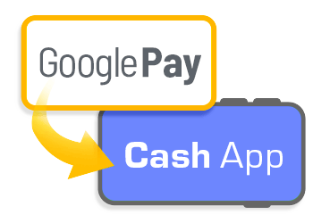 GPay to Cash App