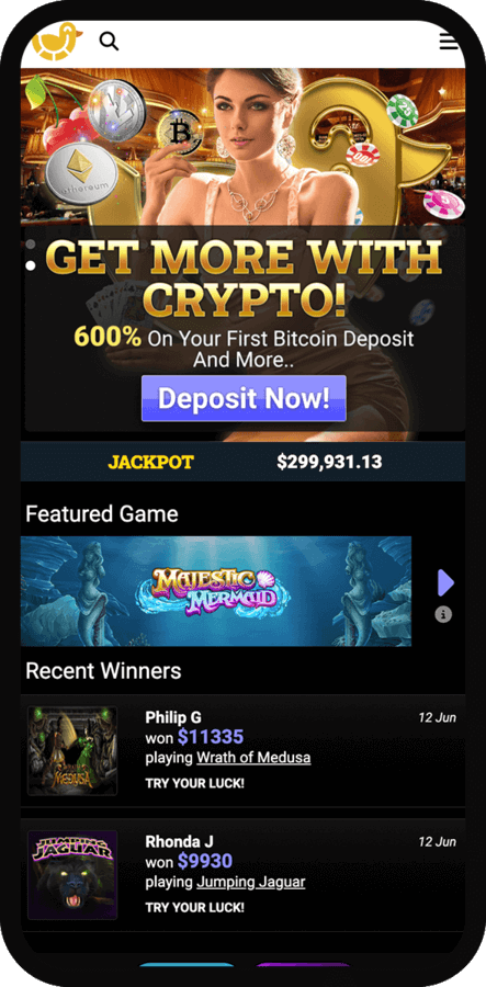 DuckyLuck Keno Casino