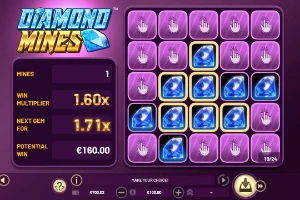 Diamond Mines Game Logo
